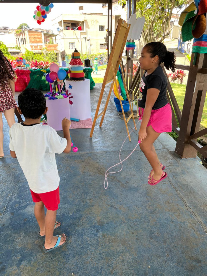 Festa do Dia das Crianças no Cras Santa Martha