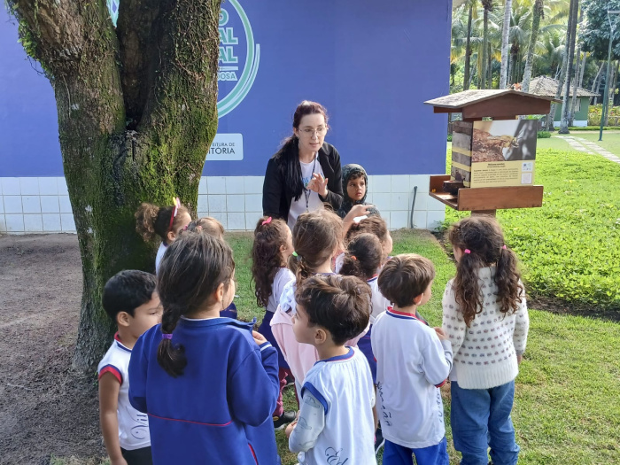 Educação ambiental na Mata Paludosa