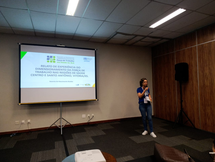 ETSUS Vitória marca presença na Mostra Nacional da Força de Trabalho no SUS