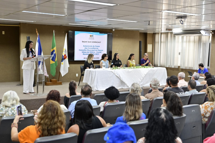 Posse dos novos conselheiros do Comid