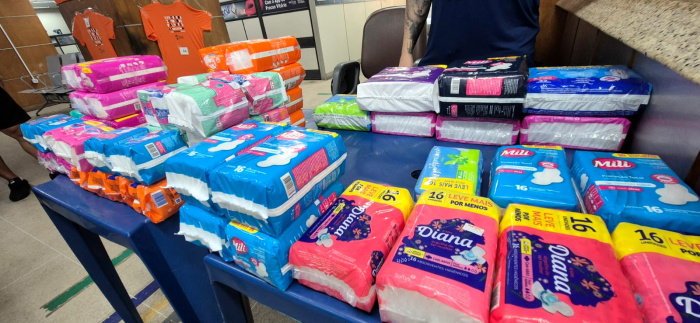 Solidariedade: Corrida Zumbi dos Palmares arrecada mais de 3,7 mil pacotes de absorventes em Vitória