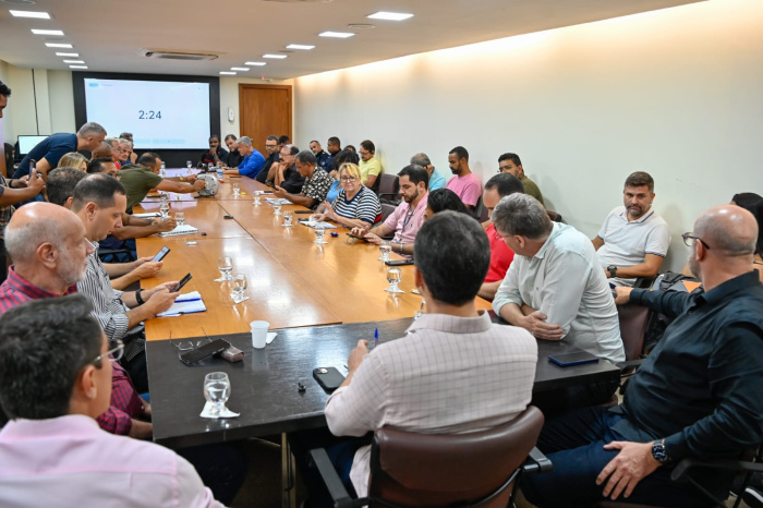 Reunião com lideranças da Regional 1