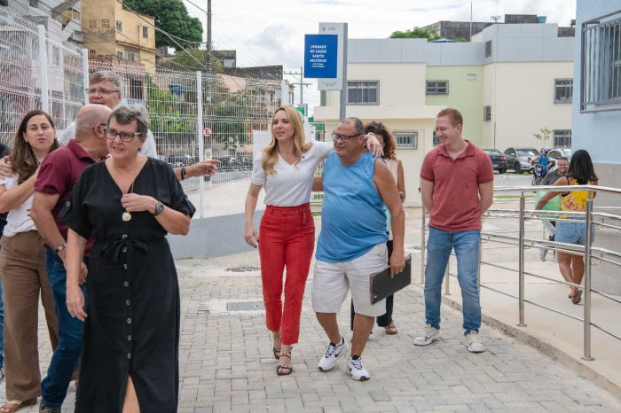 Visita à nova Unidade de Saúde de Santo Antônio
