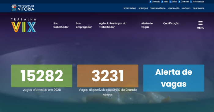 Vagas no Portal TrabalhaVix