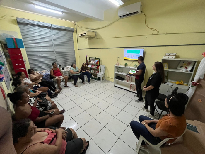 Restaurante Popular de Vitória tem roda de conversa sobre alimentação saudável