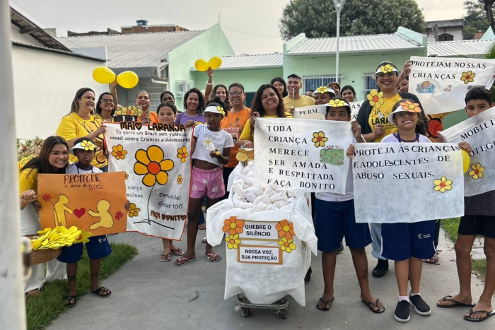 Ação Maio Laranja em Andorinhas