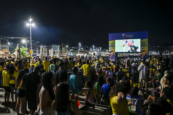 Telão Copa do Mundo - Orla de São Pedro