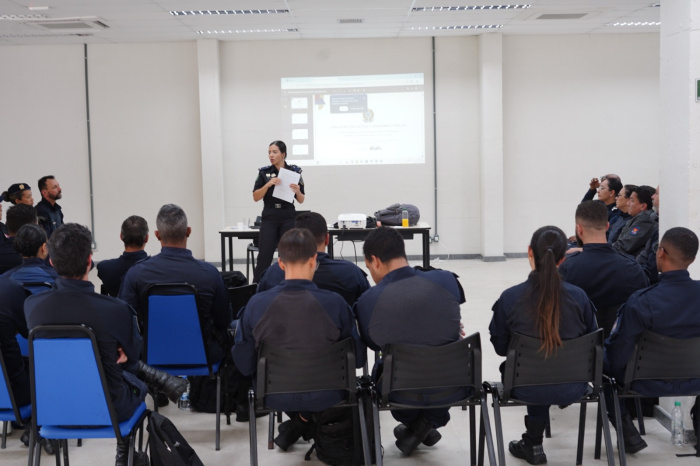 Guarda de Vitória recebe curso nacional de atendimento a mulheres em situação de violência