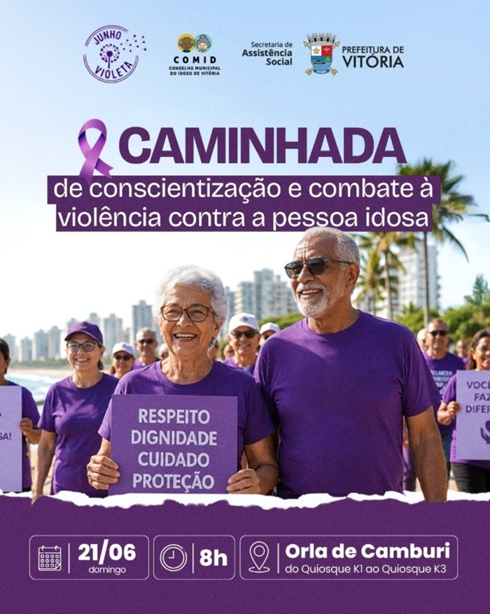 Caminhada de Conscientização sobre a Violência contra a Pessoa Idosa