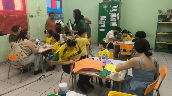 Cavalgada do Centro Municipal de Educação Infantil (Cmei) Ernestina Pessoa