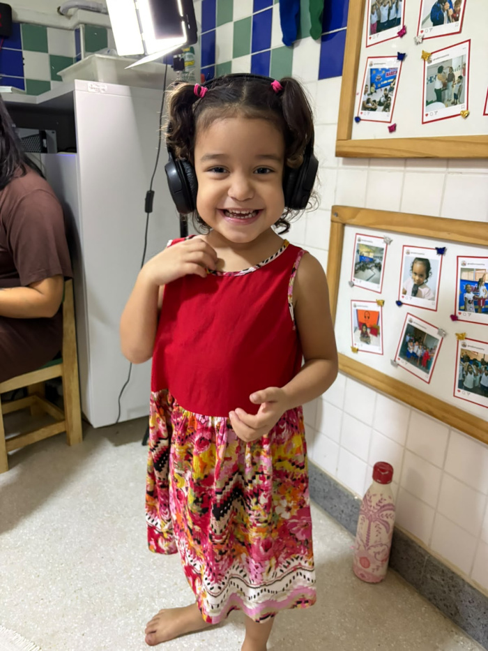 Rádio Massinha, de Cmei do bairro Bela Vista, realiza programação especial com as crianças