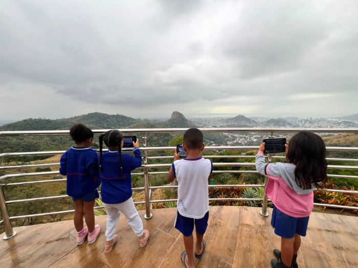 Crianças transformam vivência na Fonte Grande em exposição pelos 40 anos do parque