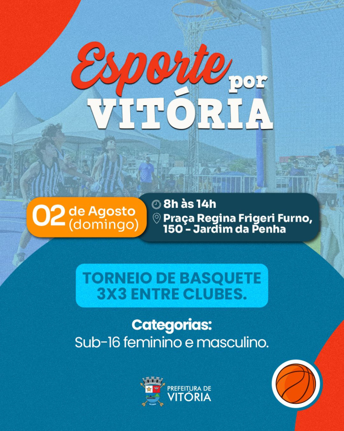 Esporte por Vitória - Programação do domingo (02/08)
