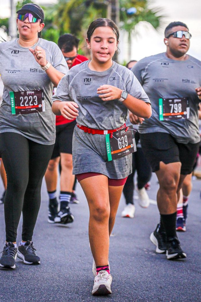 Marianna Assis em competição de corrida