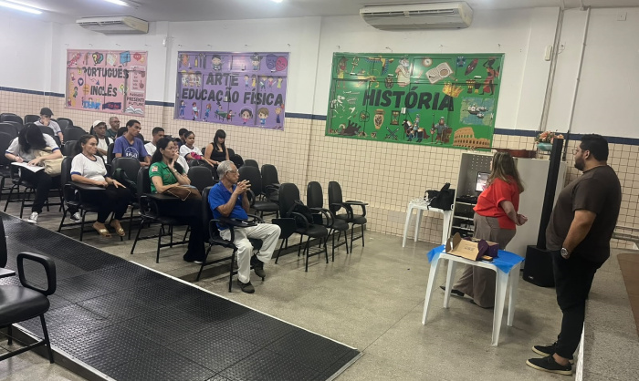 Oficina de inovação e empreendedorismo com estudantes da EJA da Emef Asfa