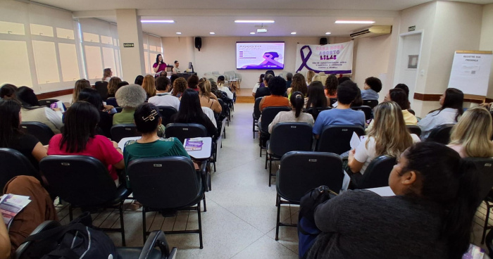 II Seminário Agosto Lilás aconteceu nesta quinta-feira no auditório da ETSUS