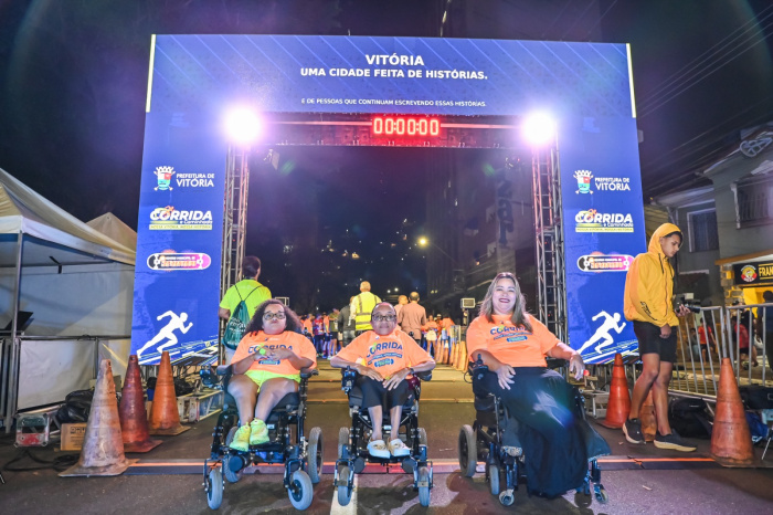 3ª Corrida e Caminhada Nossa Vitória, Nossa História, no Centro de Vitória