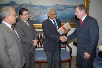 Visita Embaixador Moçambique