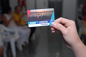 Cartão de Gratuidade de Ônibus para Idosos - Siga Vitória