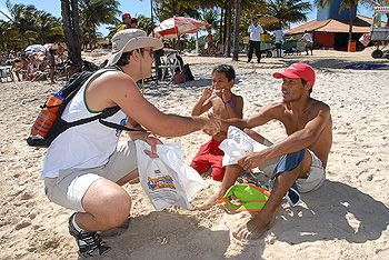 Verão Praia Limpa na Praia da Curva da Jurema