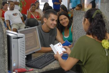 Atendimento na Agência Municipal do Trabalhador - SINE
