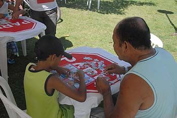 Domingo no parque em Barreiros