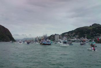 Procissão de São Pedro na Praia do Suá