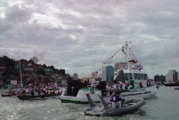 Procissão de São Pedro na Praia do Suá