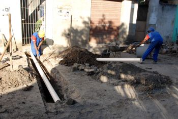 Obras de Esgoto Sanitário Inhangeta