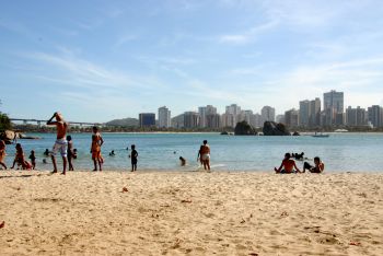 Praia entrada Ilha do Frade