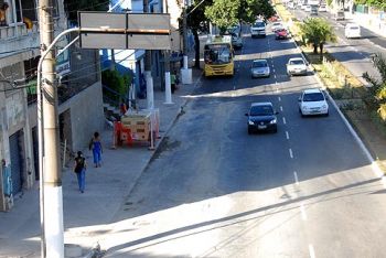 Projeto Águas Limpas na avenida Vitória