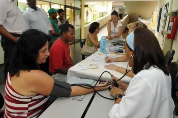 medição de pressão arterial