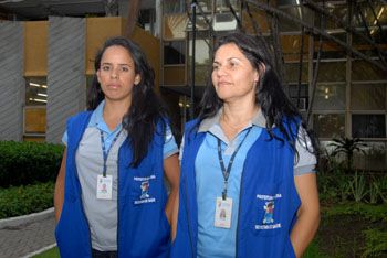 Novos uniformes dos agentes de saúde ambiental - dengue