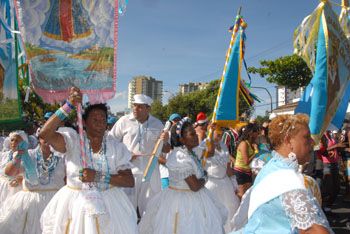 Banda de Congo Amores da Lua - Puxada do mastro de São Benedito _2010