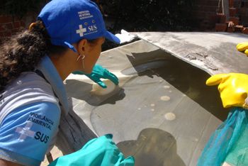 Mutirão contra dengue no bairro Santo André