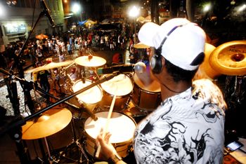 Grupo Pele morena na Pça Costa Pereira - Carnaval 06-03-2011