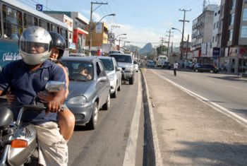 Avenida Fernando Ferrari, parte onde haverá obras de duplicação