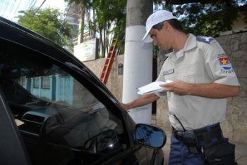 Fiscalização de Trânsito na Praia do Canto