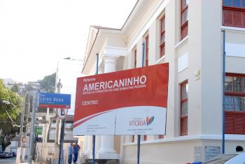 Fachada do Cmei Ernestina Pessoa