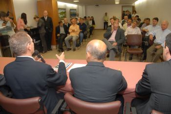 Reunião com Prefeitos do Espírito Santo para discutir as defesas do FUNDAP
