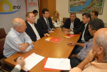 Reunião com Prefeitos do Espírito Santo para discutir as defesas do FUNDAP