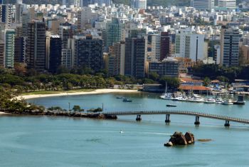 Vista da Ponte da Ilha do Boi