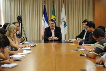 Coletiva de Imprensa com o Prefeito Luciano Rezende