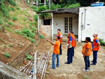 Prevenção contra chuvas - Coordenadoria Municipal de Defesa Civil e Programa Terra Mais Igual