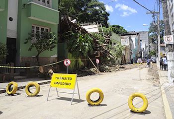 rua interditada