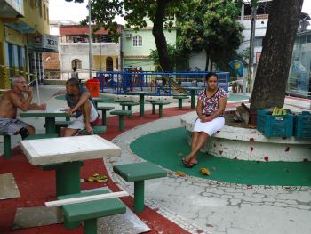 A reforma da praça foi realizada pela Gerência Regional 4