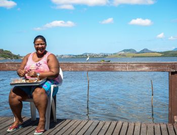 Exposição Caieiras de Cantos e Encantos no Museu do Pescador