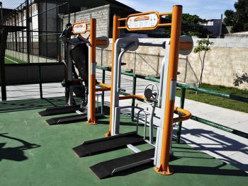 Praça Saudável - Aparelho para exercício físico