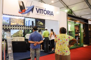 Stand da PMV na Feira de Artesanato Capixaba