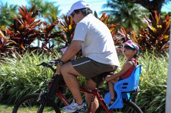 Ciclofaixa que liga o Tancredão a Rua de Lazer